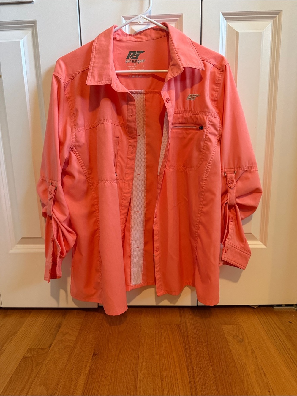 Girls' Coral Long-Sleeve Fishing Shirt